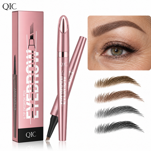 🖌️ Waterproof Micro-Fork Brow Pencil – Natural Hair-Like Brows