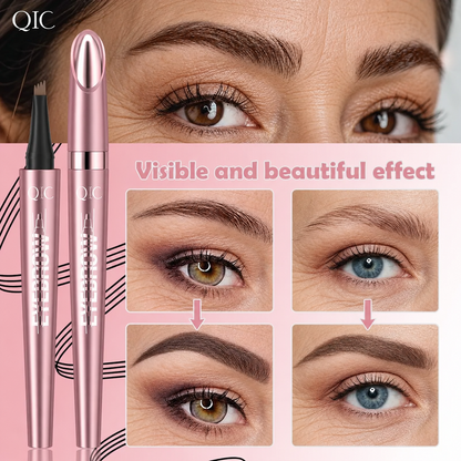 🖌️ Waterproof Micro-Fork Brow Pencil – Natural Hair-Like Brows