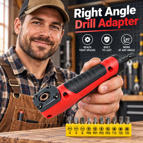 💥Hot Sale 49% Off - Right Angle Drill Adapter