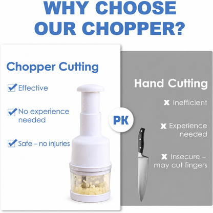 💥Hot Sale 49% Off - Handheld Veggie Chopper