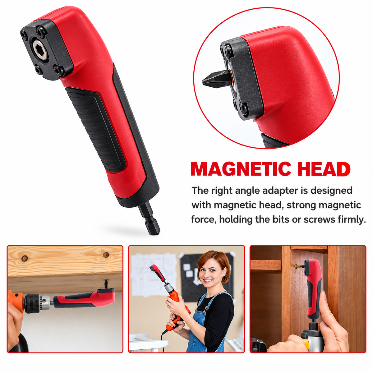 💥Hot Sale 49% Off - Right Angle Drill Adapter