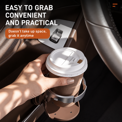 Car Door Cup Holder – Foldable In-Car Storage Organizer