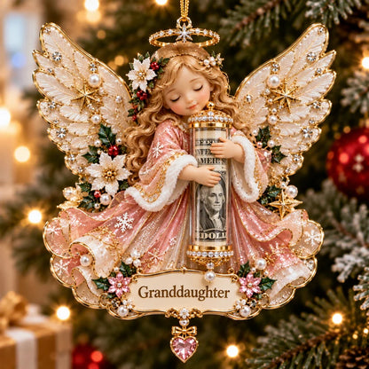 🎄 ✨ Christmas Angel Cash Holder Ornament