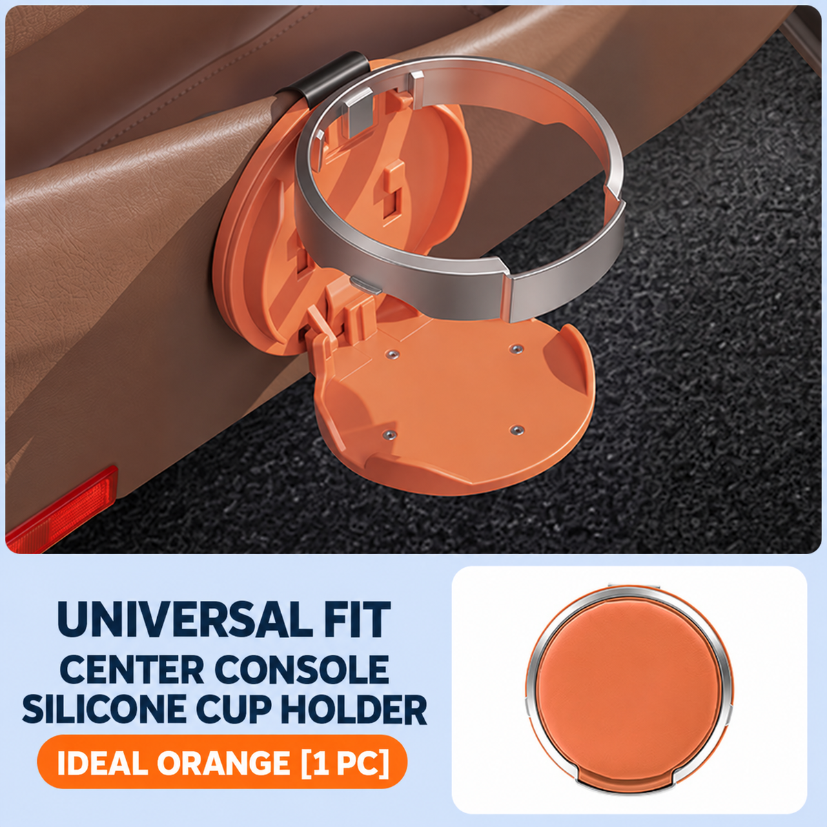 Car Door Cup Holder – Foldable In-Car Storage Organizer