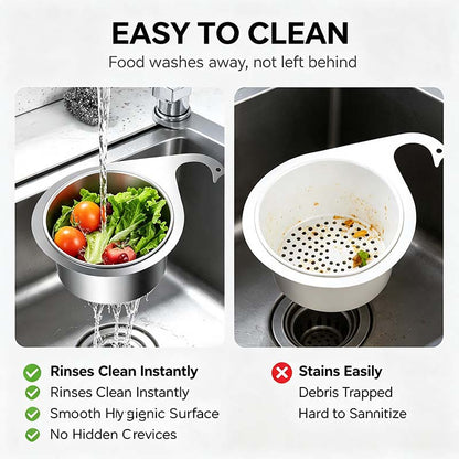 BUY 1 GET 1 FREE💧🦢Stainless Steel Swan Sink Strainer Basket