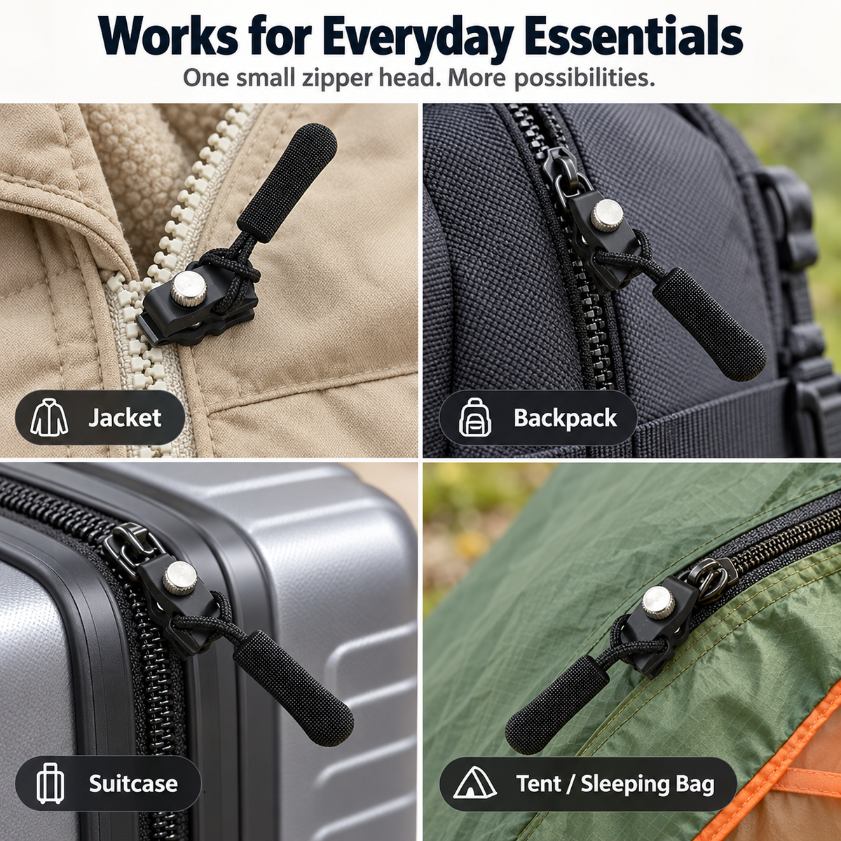 🔥Last Day Sale - 49% OFF🎁Universal Zipper Repair Kit – Fix Broken Zippers in Seconds