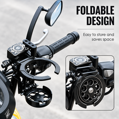 🚴‍♀️ Foldable Cycling Bottle Holder - Universal Fit for Bike Frames