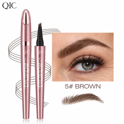 🖌️ Waterproof Micro-Fork Brow Pencil – Natural Hair-Like Brows