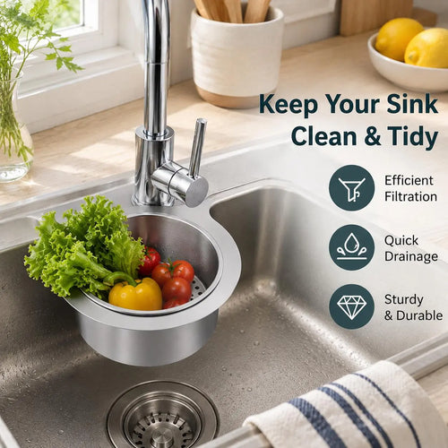 BUY 1 GET 1 FREE💧🦢Stainless Steel Swan Sink Strainer Basket