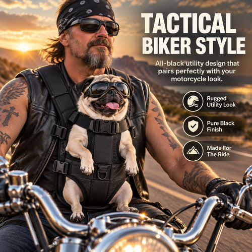 🐶 Pet Front Carrier Backpack – Comfortable Hands-Free Travel for Your Furry Friend