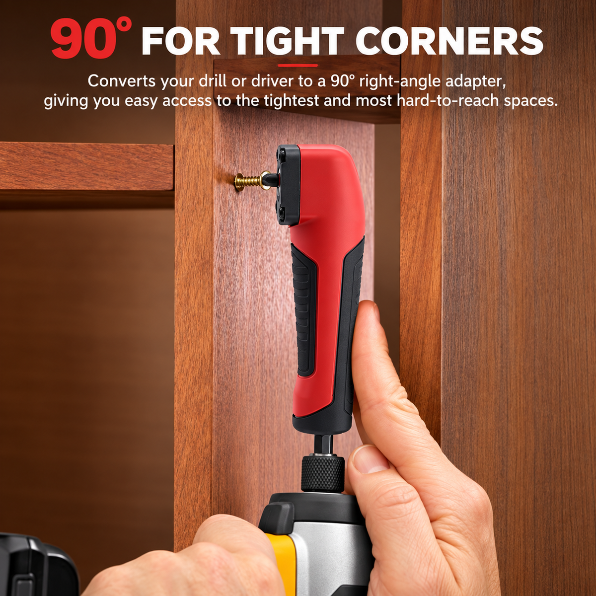 💥Hot Sale 49% Off - Right Angle Drill Adapter