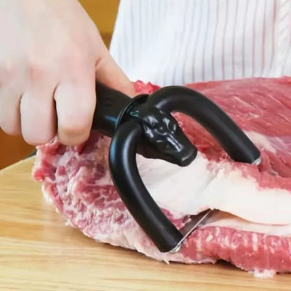Beef & Pork Slicer-Handheld Meat Fat Trimming Knife