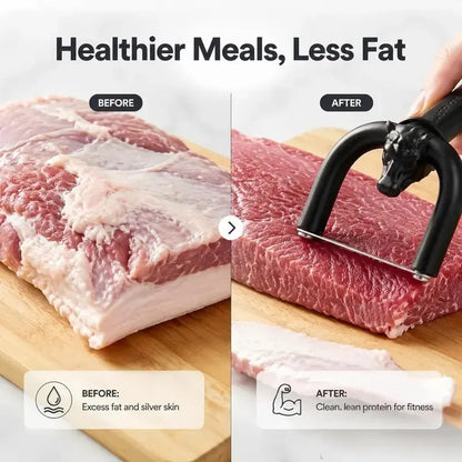 Beef & Pork Slicer-Handheld Meat Fat Trimming Knife