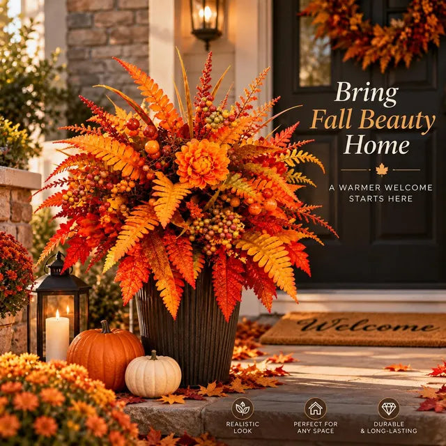 💥Hot Sale 49% Off 🍂 Autumn Harvest Floral Garden Stake Arrangement