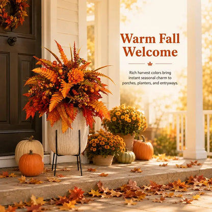 💥Hot Sale 49% Off 🍂 Autumn Harvest Floral Garden Stake Arrangement