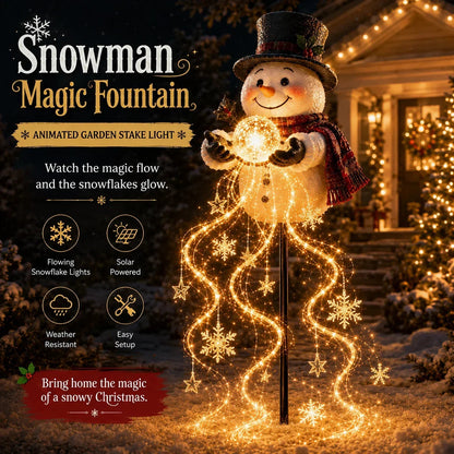 🎄🎅✨ 2026 New Santa’s Flying Sleigh Gift Cascade – Solar Christmas Garden Light
